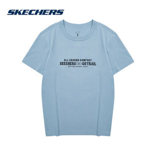 L324M005 0216 针织衫 斯凯奇运动2025秋男短袖