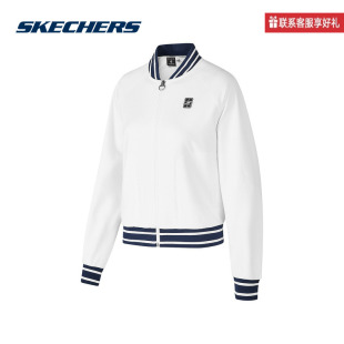 斯凯奇运动2025秋女针织外套 0019 P324W021