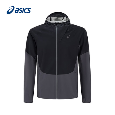 ASICS亚瑟士运动2026S/S男防水夹克 2011D435-001