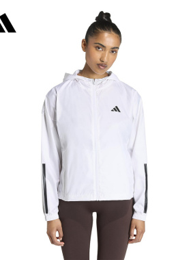 adidas阿迪达斯官方运动2026春女梭织夹克 KC7655