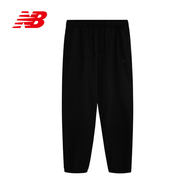 New Balance NB运动2025春男针织裤 AMP41508-BK