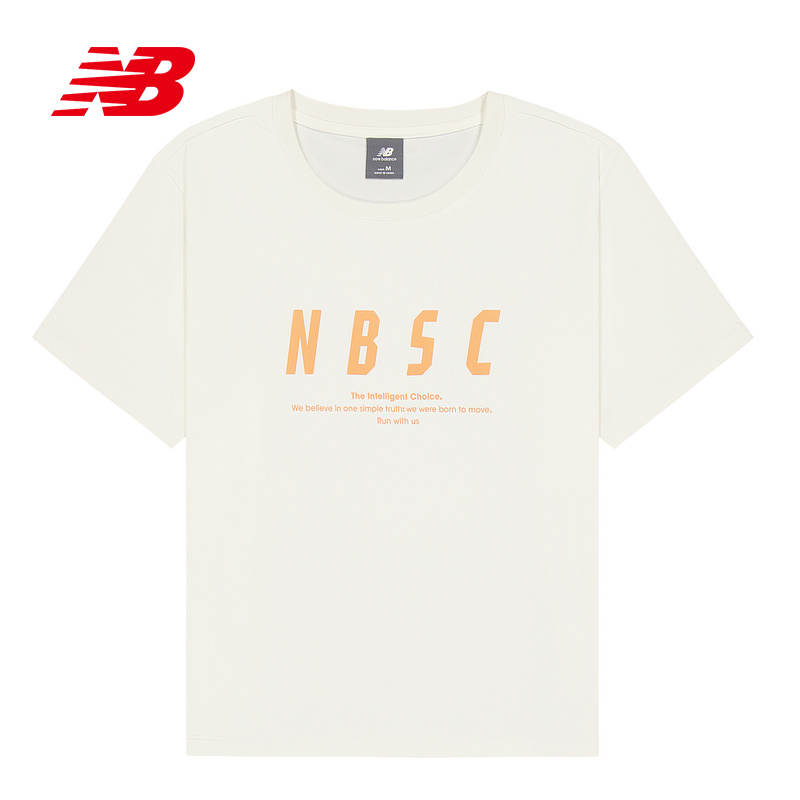 New Balance运动户外2025夏女短袖 NEF29872-IV