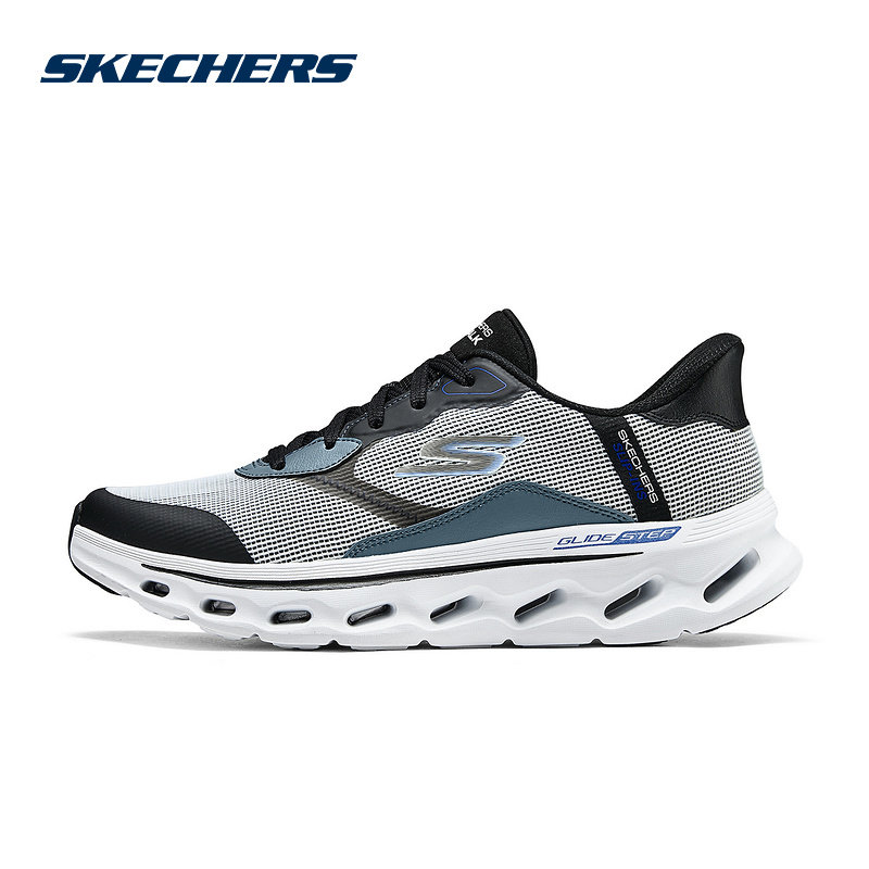 斯凯奇运动2025夏男休闲鞋 216660-WBK,运动鞋new,运动休闲鞋,淘宝优惠券,粉丝福利购,淘宝优惠卷