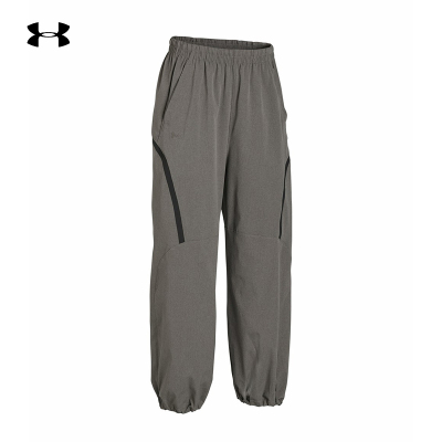 UNDERARMOUR安德玛官方运动2025S/S女梭织长裤 1382740-200