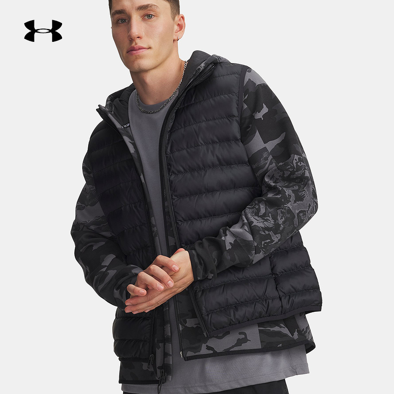 UNDERARMOUR安德玛运动2025F/W男羽绒马甲 6001212-001