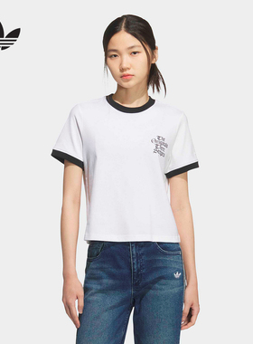 阿迪达斯 （adidas）|（新款）2026夏女短袖T恤 KT3060