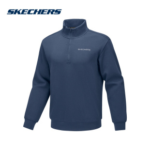 斯凯奇运动2025春男卫衣 048B P125M020