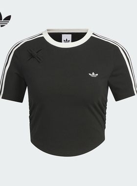adidas阿迪达斯官方运动2025秋女短袖T恤 KC5851