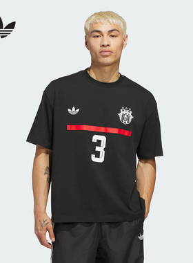 adidas阿迪达斯官方运动2026夏中性短袖T恤 JZ1146