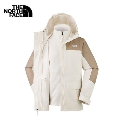 THE NORTH FACE北面户外运动2025F/W女三合一夹克 NF0A8ED0DIU1