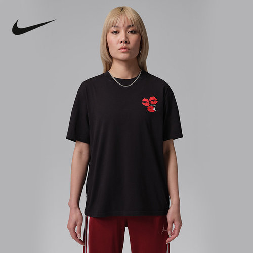NIKE耐克运动2026春女短袖针织衫 IF0798-010