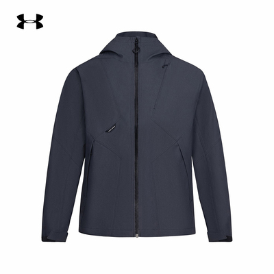 安德玛UNDERARMOUR运动2026S/S男梭织夹克 6014240-001