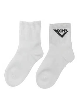 pony波尼中童男女童袜子经典系列中袜袜241K3AI10RW