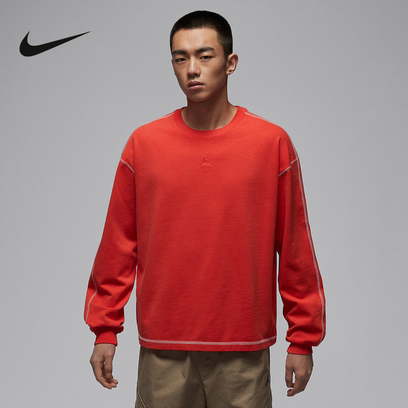 Nike耐克官方运动2026春男长袖针织衫 IF1830-673,运动服/休闲服装,运动T恤,淘宝优惠券,粉丝福利购,淘宝优惠卷