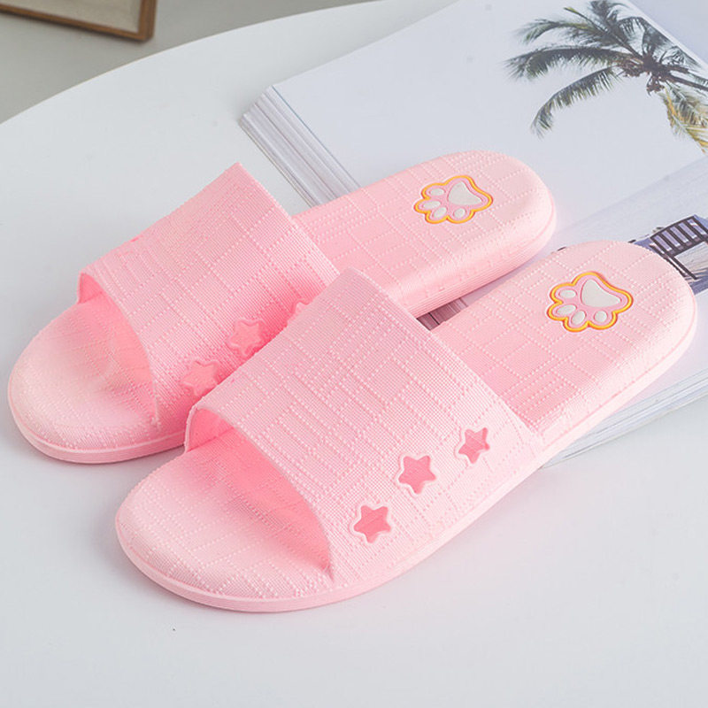 夏季情侣简约凉拖鞋时尚浴室防滑EVA凉拖一字拖男女士洗澡凉托