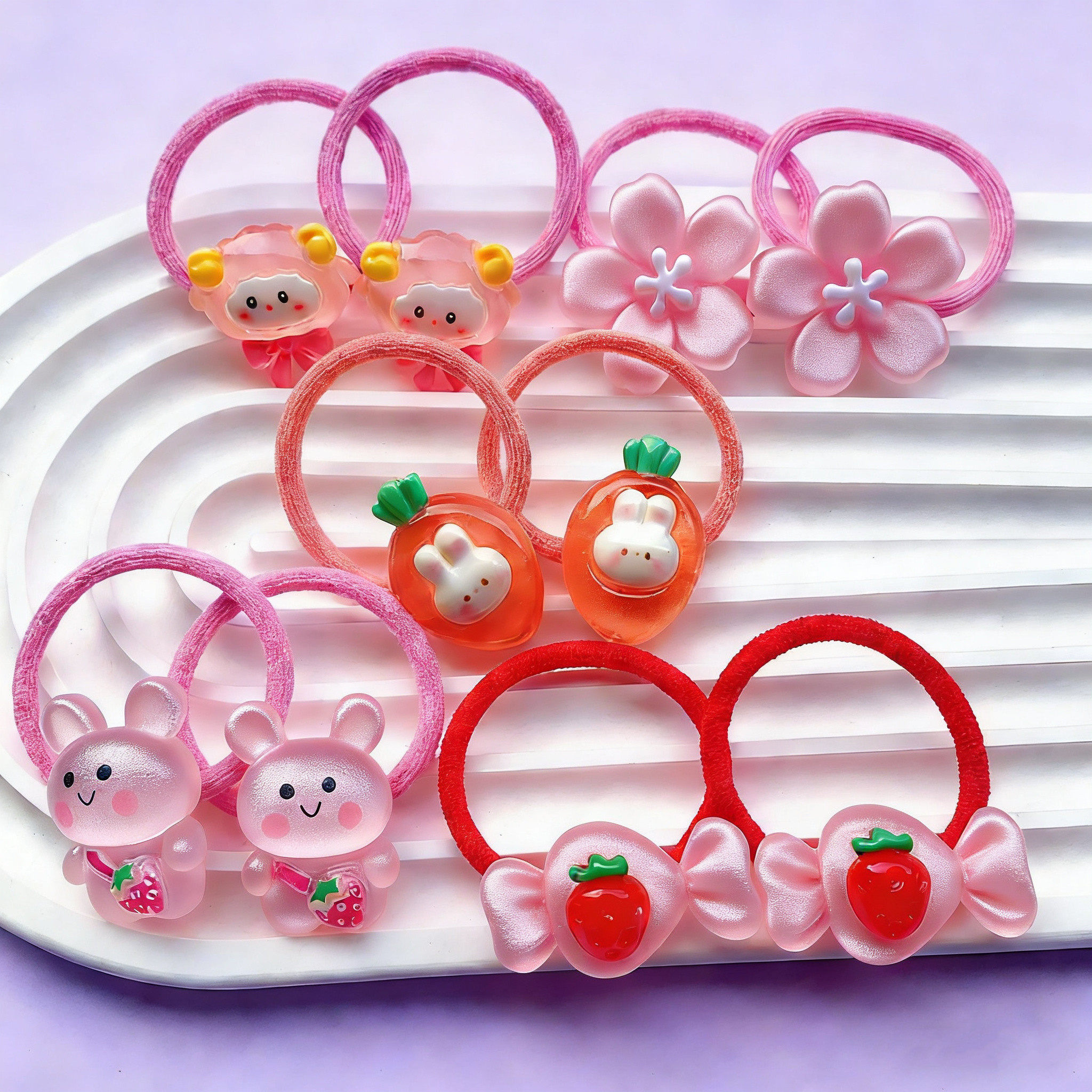 卡通三丽鸥发绳儿童发圈高弹力不伤发可爱头绳小女孩扎头发发饰,童装/婴儿装/亲子装,发饰,淘宝优惠券,粉丝福利购,淘宝优惠卷