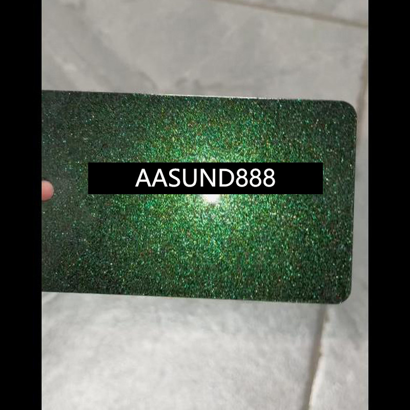 幻影翡翠绿DIY彩绘头盔漆摩托车车壳改色漆AASUND羽毛球拍鹦鹉漆