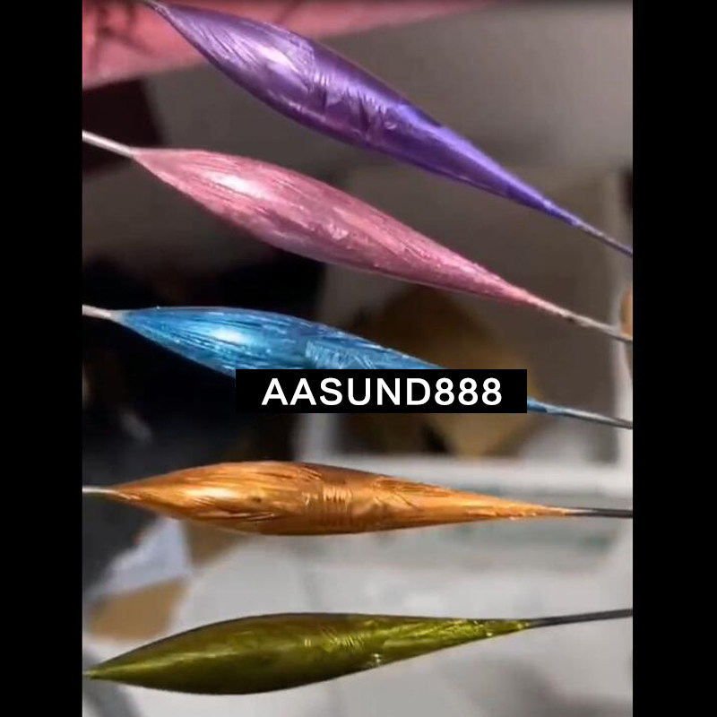 糖果冰花系列鱼漂改色AASUND特效漆 糖果冰花橄榄绿  船艇手柄漆