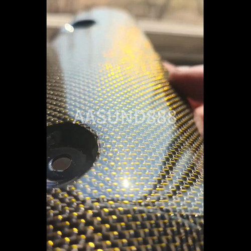 碳纤维专用糖果金黄摩托车车壳翻新AASUND汽车鱼竿握丸拉杆箱改色