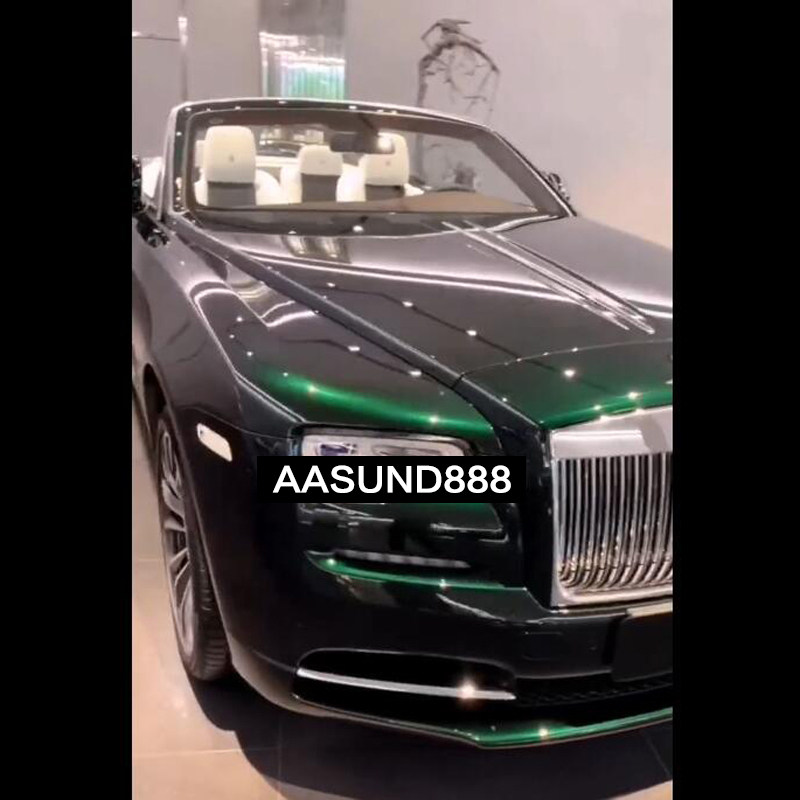 整车改色喷漆烤漆AASUND鹦鹉汽车漆适用于劳斯莱斯曜影黑变翡翠绿