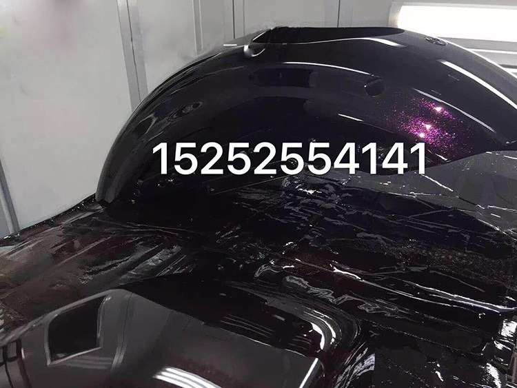 黑闪紫黑变紫aasund鹦鹉漆改色漆汽车漆金属漆特效漆不用改行驶证