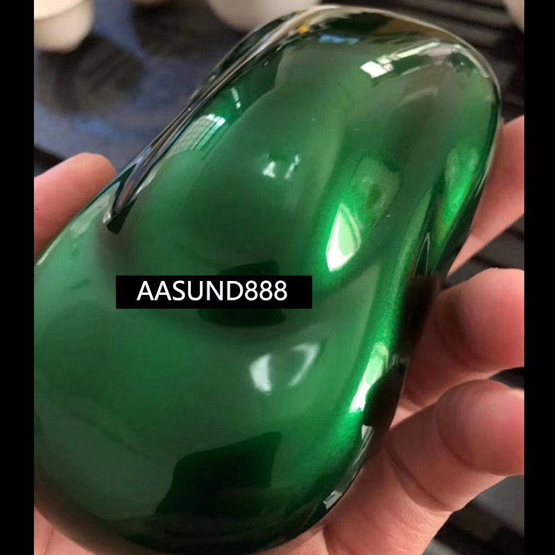 翡翠绿AASUND糖果漆改色漆喷烤补漆汽车油漆特效漆无需更改行驶证