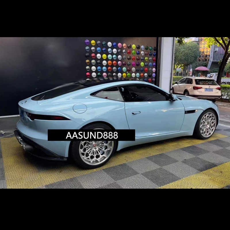 水晶冰川蓝 模型吉他钢琴改色喷漆 AASUND鹦鹉 晶莹水润淡蓝色系