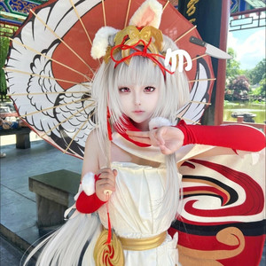 公孙离祈雪灵祝cos服阿王