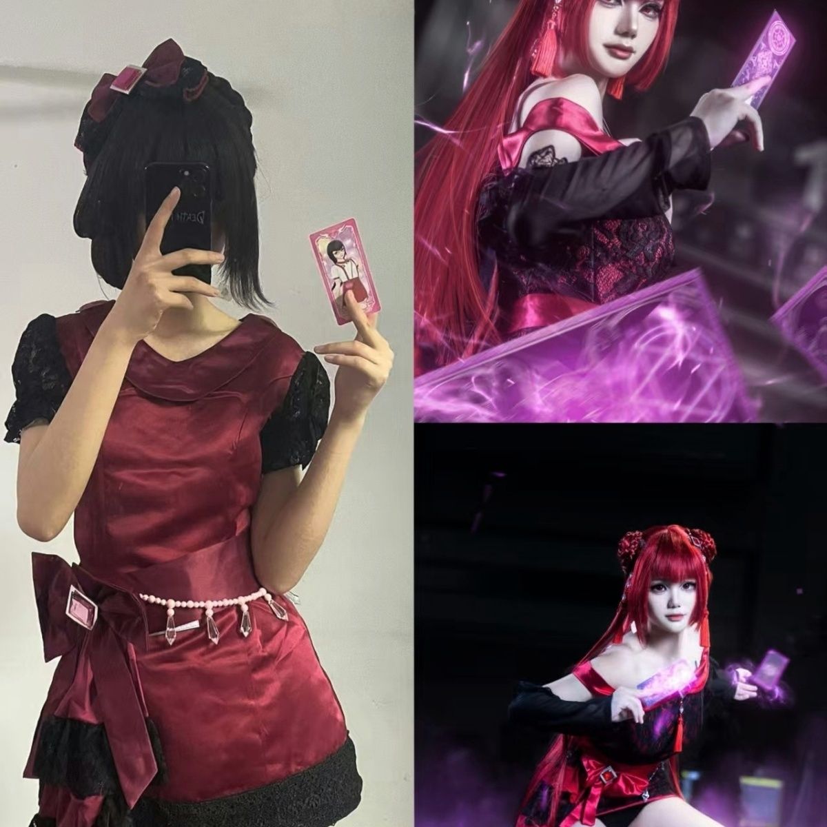 叶罗丽精灵cosplay黑化菲
