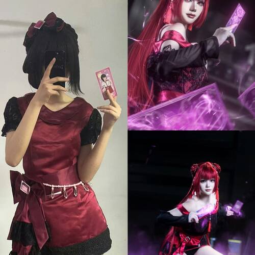叶罗丽精灵cosplay黑化菲