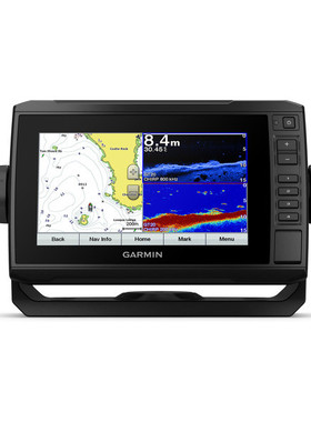 Garmin佳明 ECHOMAP Plus 72cv Wi-Fi多频声呐筏海钓探鱼器航海仪