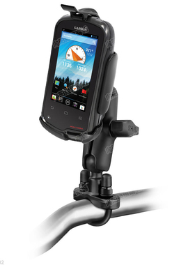 RAM-Mounts RAM 摩托车手把手柄 Garmin-Monterra B型 U环支架