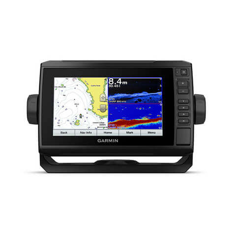 Garmin佳明 鱼探/导航仪 ECHOMAP Plus 75cv 7英寸下扫声纳探鱼器