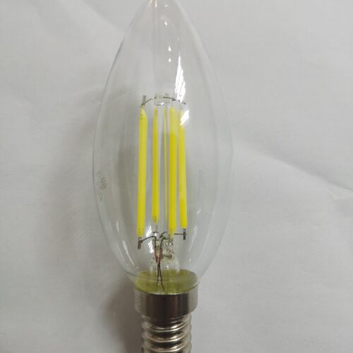 节能灯蜡烛灯泡LED暖光白光220v