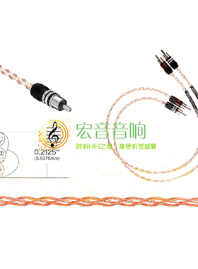力高原装正品美国金宝TIMBRE RCA XRL发烧信号线