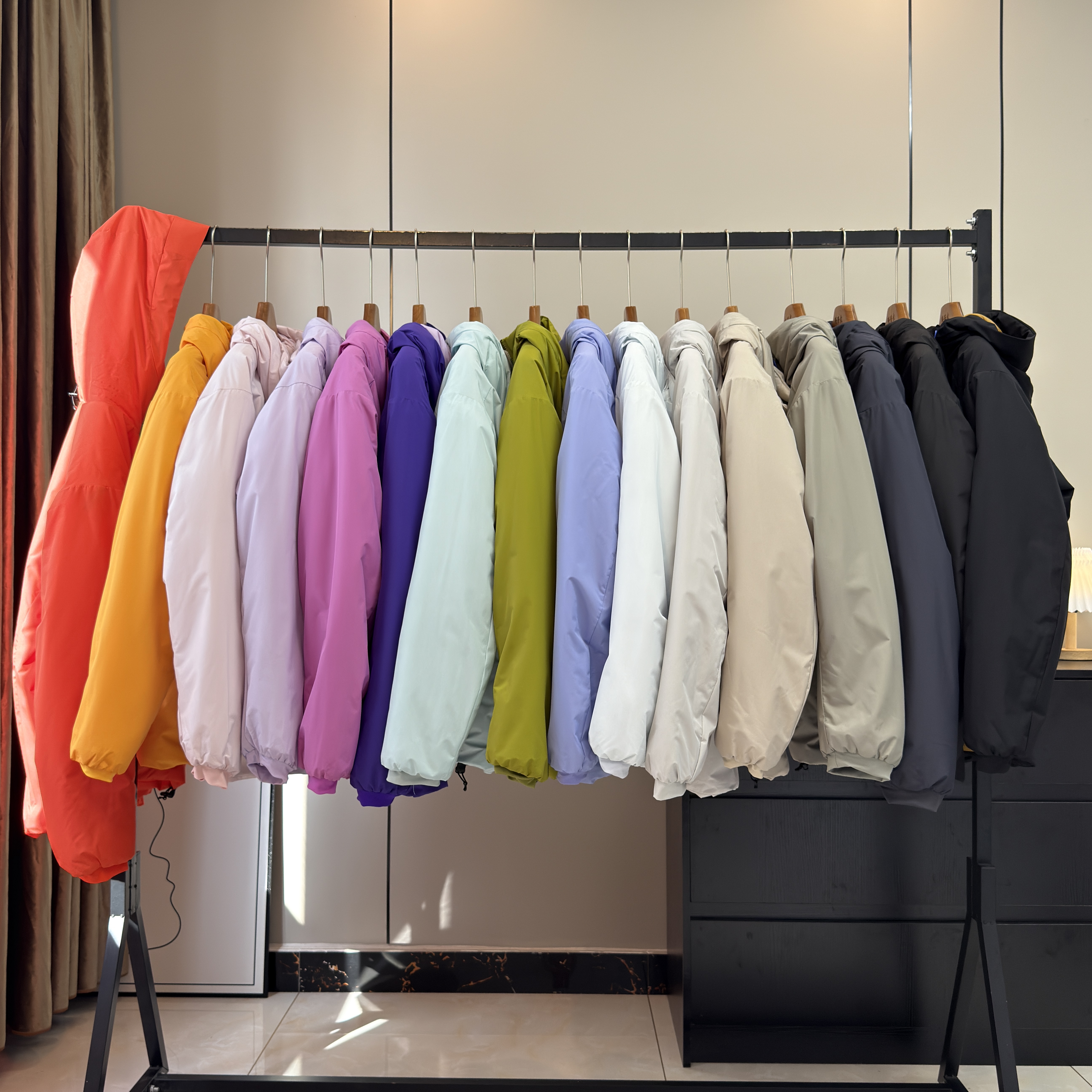 渠道牛货！户外茑~男女同款轻量科技P棉抗风保暖御寒连帽棉服棉衣