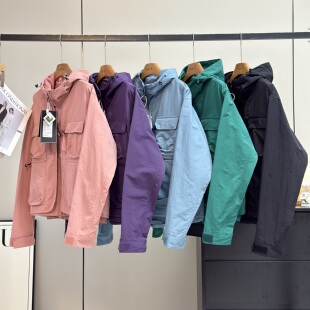 大厂订单 机能防风防泼水拆卸连帽马甲冲锋衣两件套 春户外情侣款