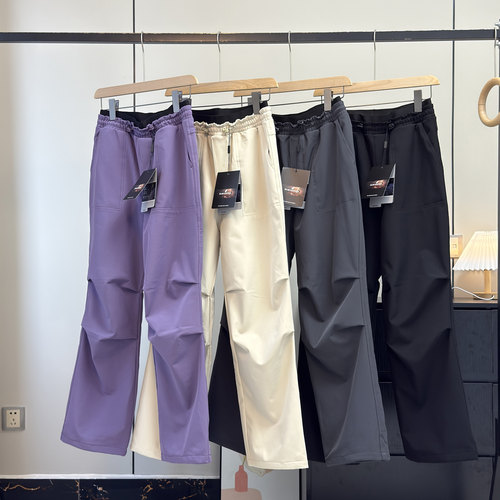 户外山系机能软壳裤！复合一体绒加厚保暖防风防水登山裤冲锋裤女