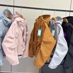 大厂订单！户外山系机能防风工装登山服夹克防泼水徒步冲锋衣外套
