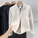 全新升级~LU篙端~秋冬发热暖炉修身小蛮腰石墨烯保暖双拉链短外套