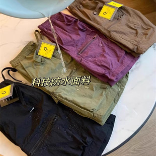 工装 男女情侣款 短裤 防泼水多口袋夏季 工厂牛货 五分裤 福利推荐