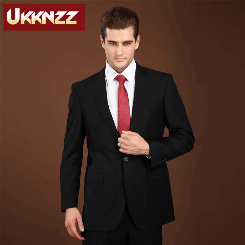 Costume homme UKKNZZ Laine 100% pour printemps - Ref 1574159 Image 5