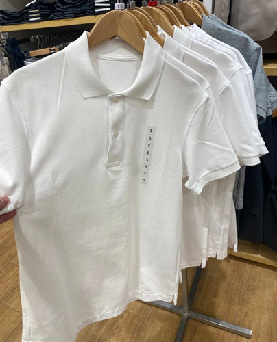 水洗珠地棉短袖POLO衫