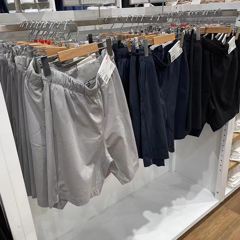 高弹力薄款吸湿排汗速干运动短裤