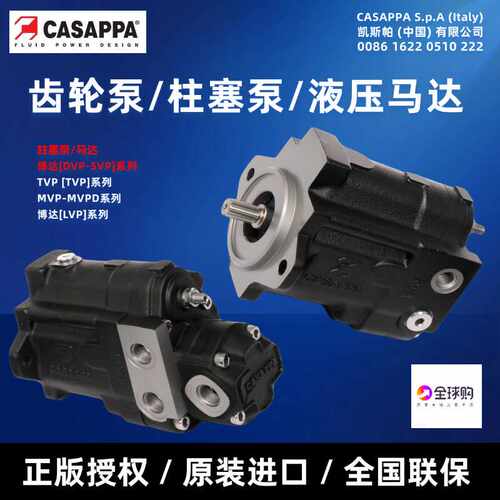 意大利CASAPPA多联PLP高压齿轮泵