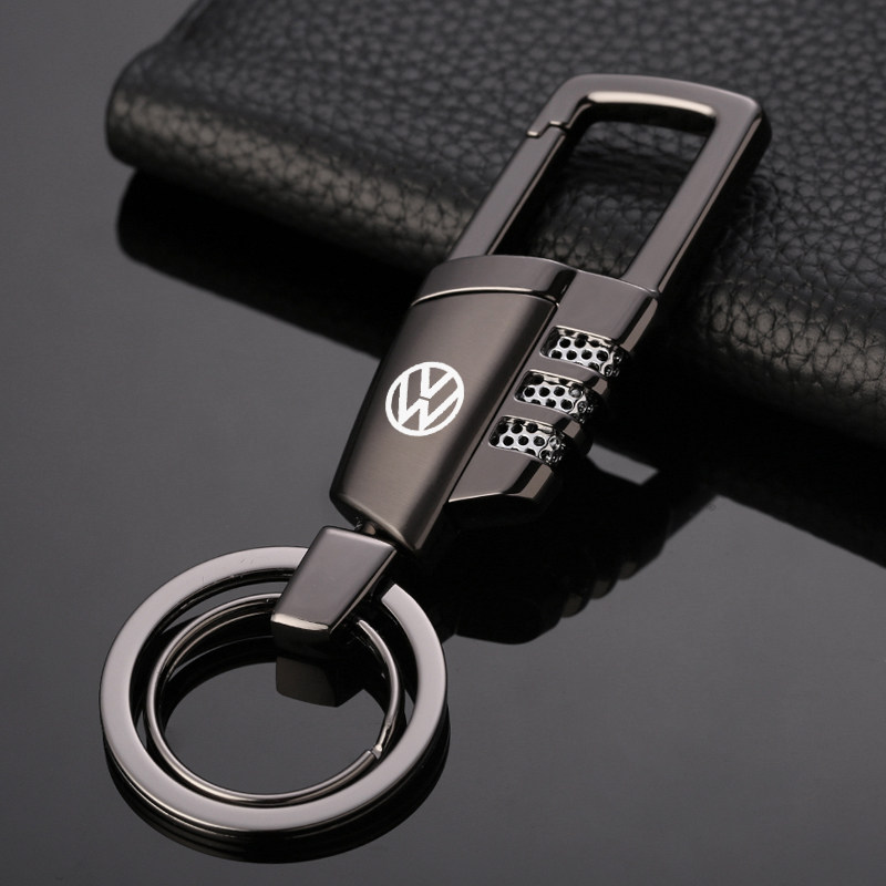 中邦汽车钥匙扣男金属高档腰挂家用锁匙扣防丢刻字定制遥控挂扣环