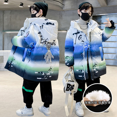 中长款加厚羽绒服白鸭绒免洗外套