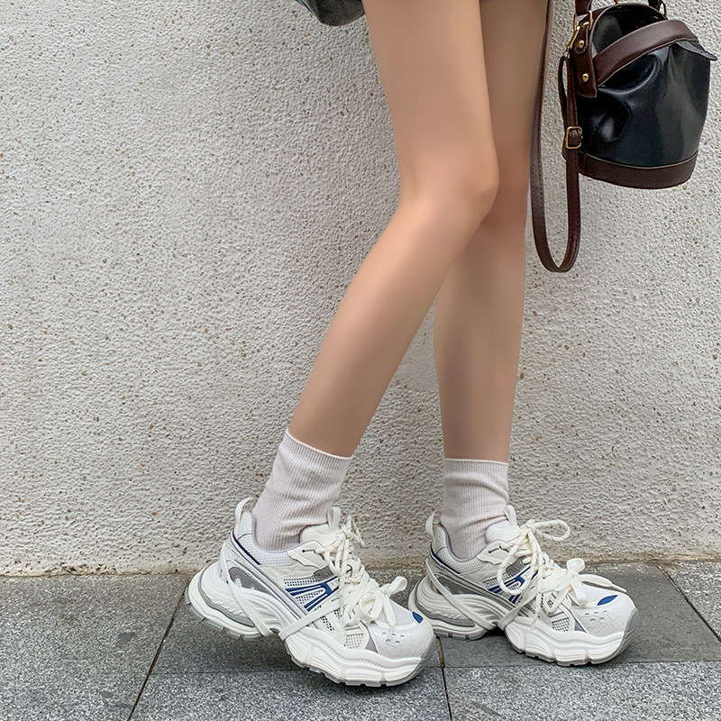 老爹鞋女款2026新款厚底增高小个子显脚小潮酷轻便透气春夏款爆款