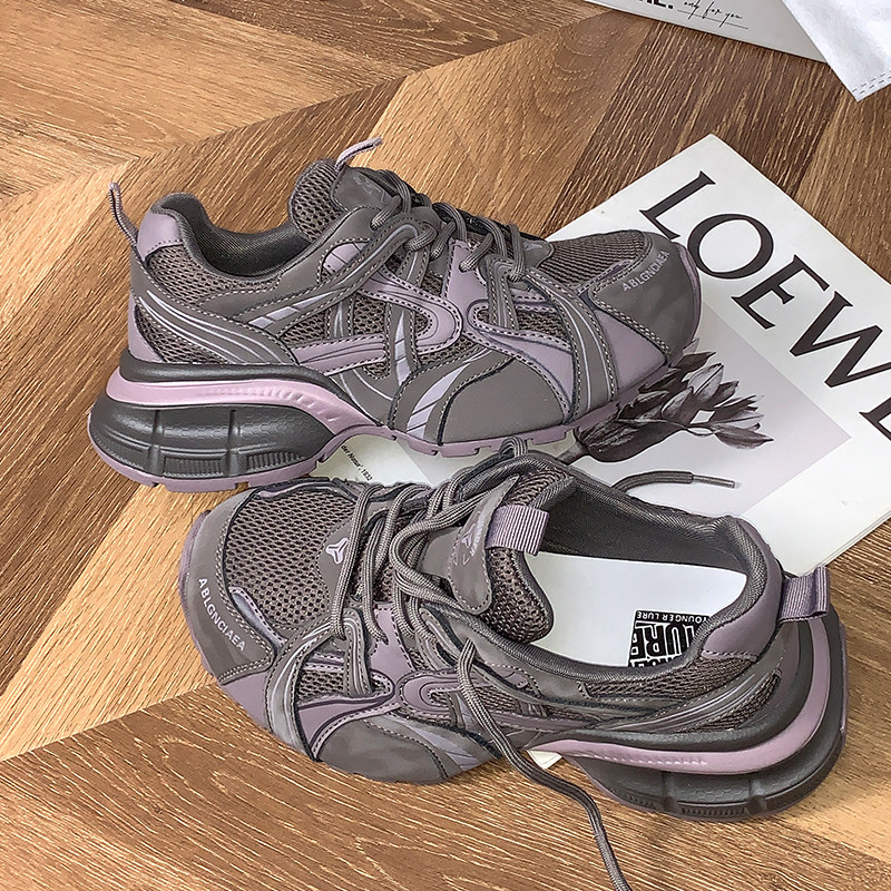 YOUNGER LURE老爹鞋女款2026新款今年流行爆款厚底增高显脚小潮酷