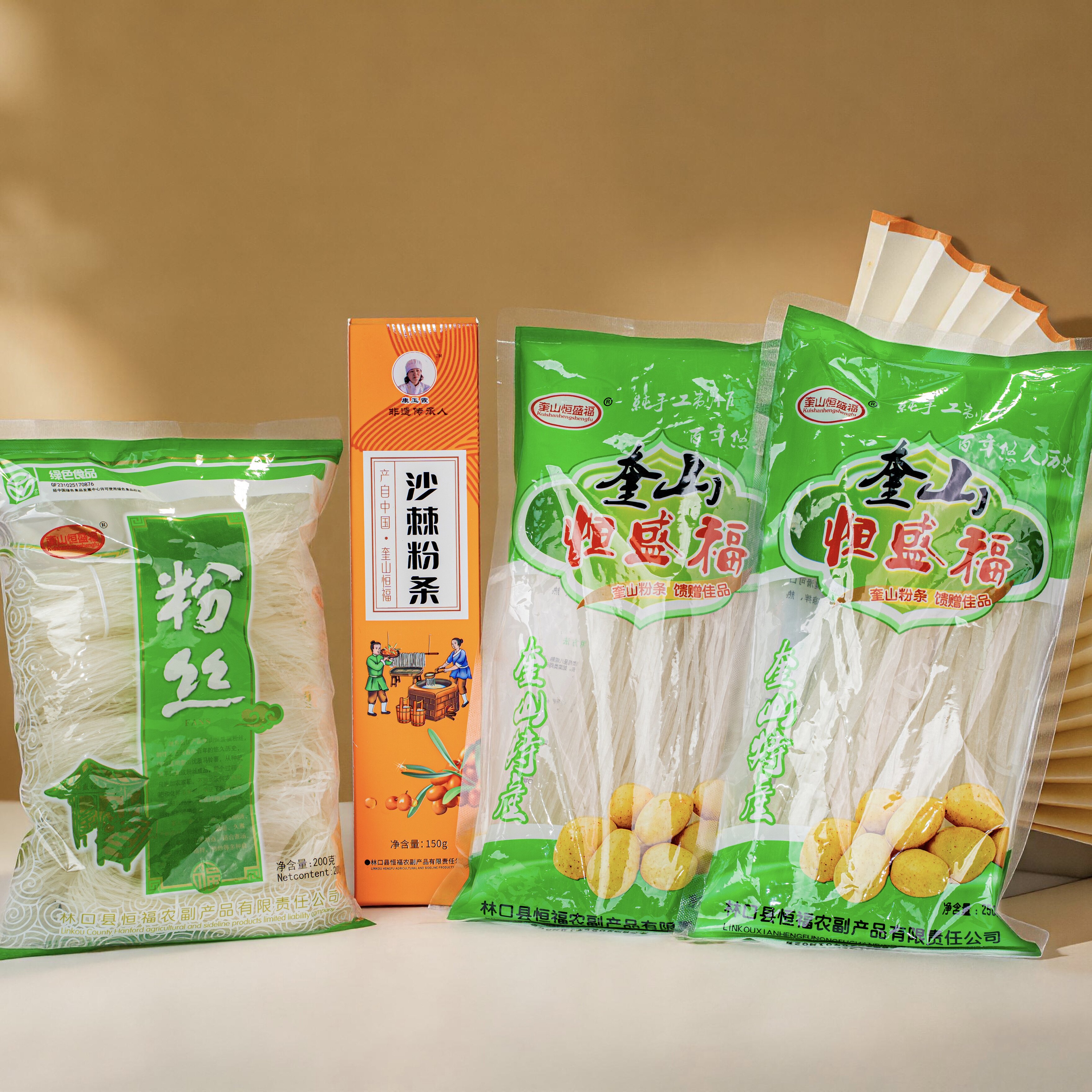 奎山粉条纯土豆粉条沙棘粉条粉丝